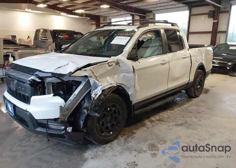 2025 Honda Ridgeline Rtl+ z USA, uszkodzony, nr VIN 5FPYK3F40SB017949